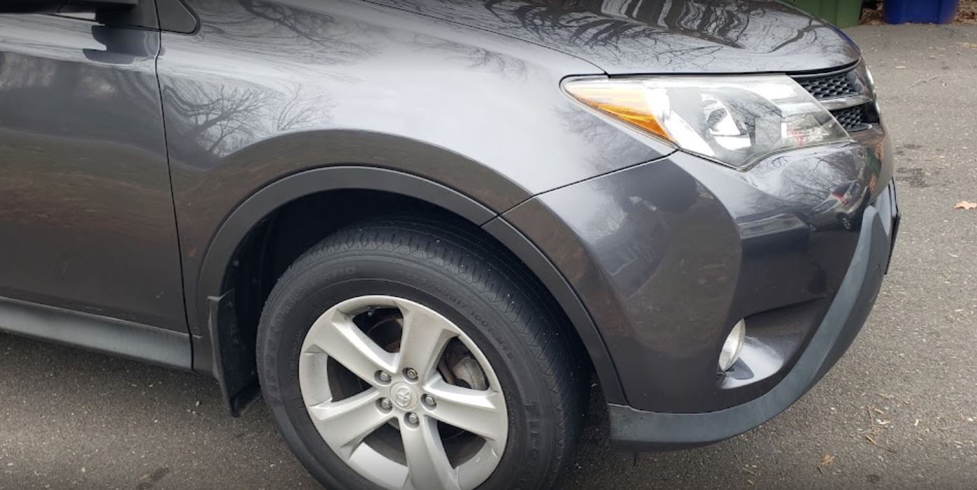 Repaired vehicle prepared for a safe return to the road